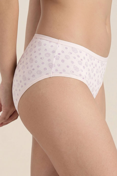 Zivame Regular Rise Full Coverage Hipster Panty (Pack of 3) - Multicolor — image 12